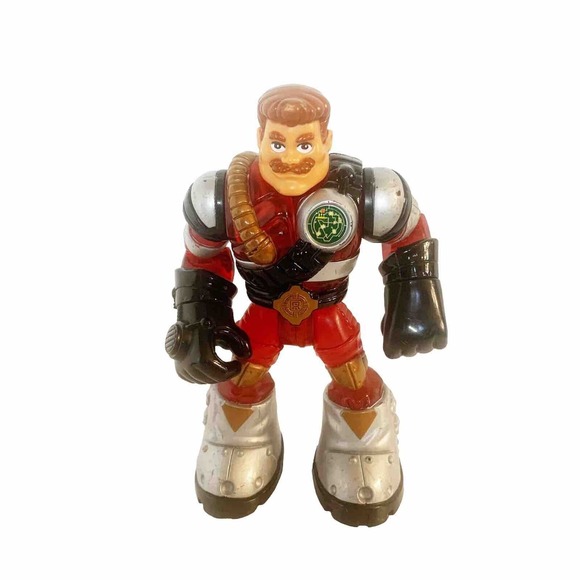 Rescue Heroes Billy Blazes Action Figure And Backpack Fisher Price Fireman - Picture 3 of 8